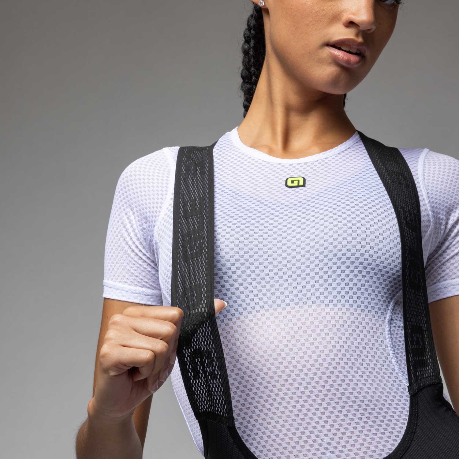 Ale Clothing Strada Pr-E Womens Bibshorts — detail view 4