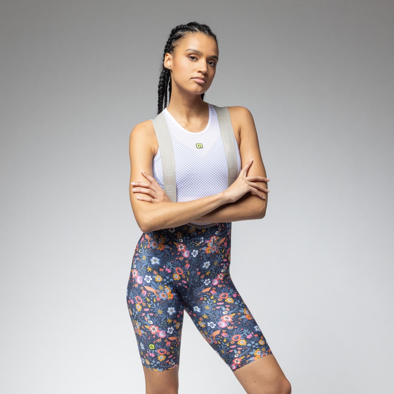 Ale Clothing Master Graphic Pr-E Womens Bibshorts — detail view 6