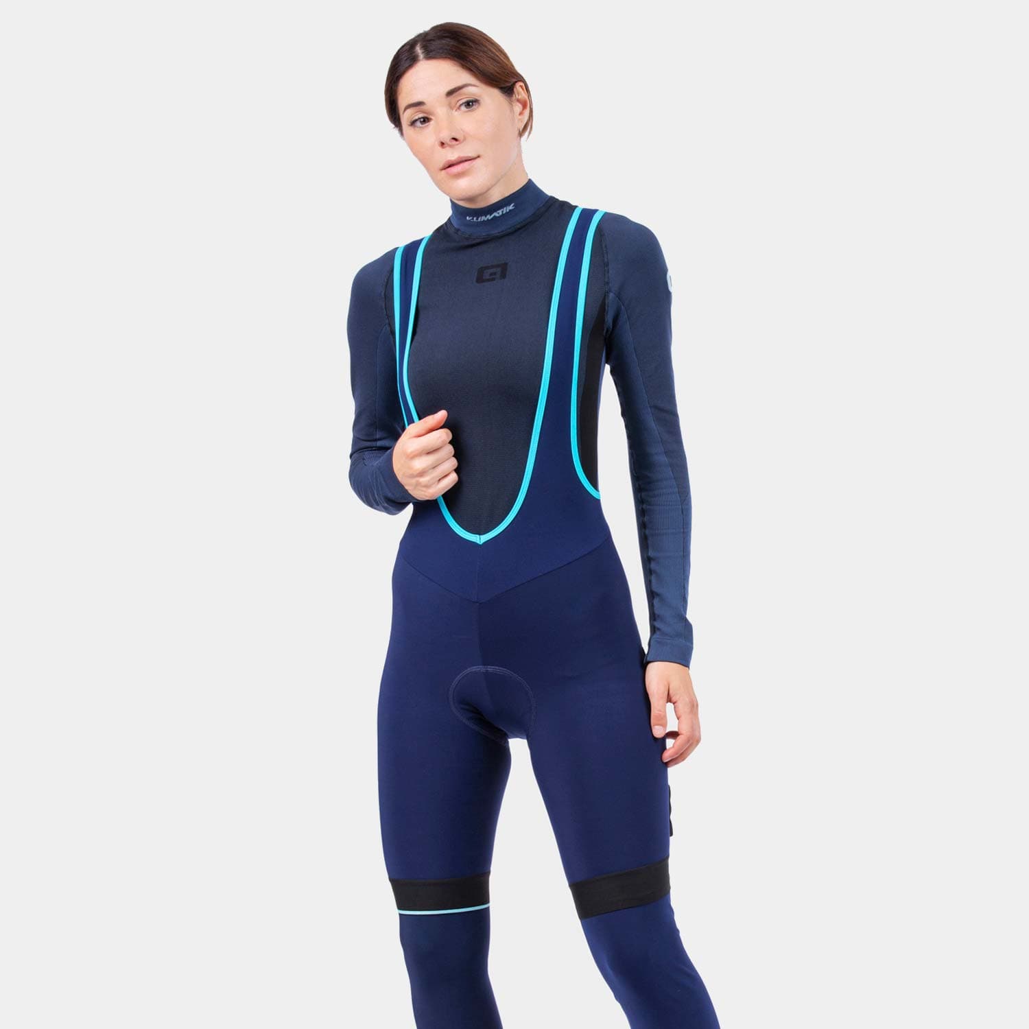 Ale Clothing K-Atmo 2.0 Klimatik Womens Bibshorts — detail view 5