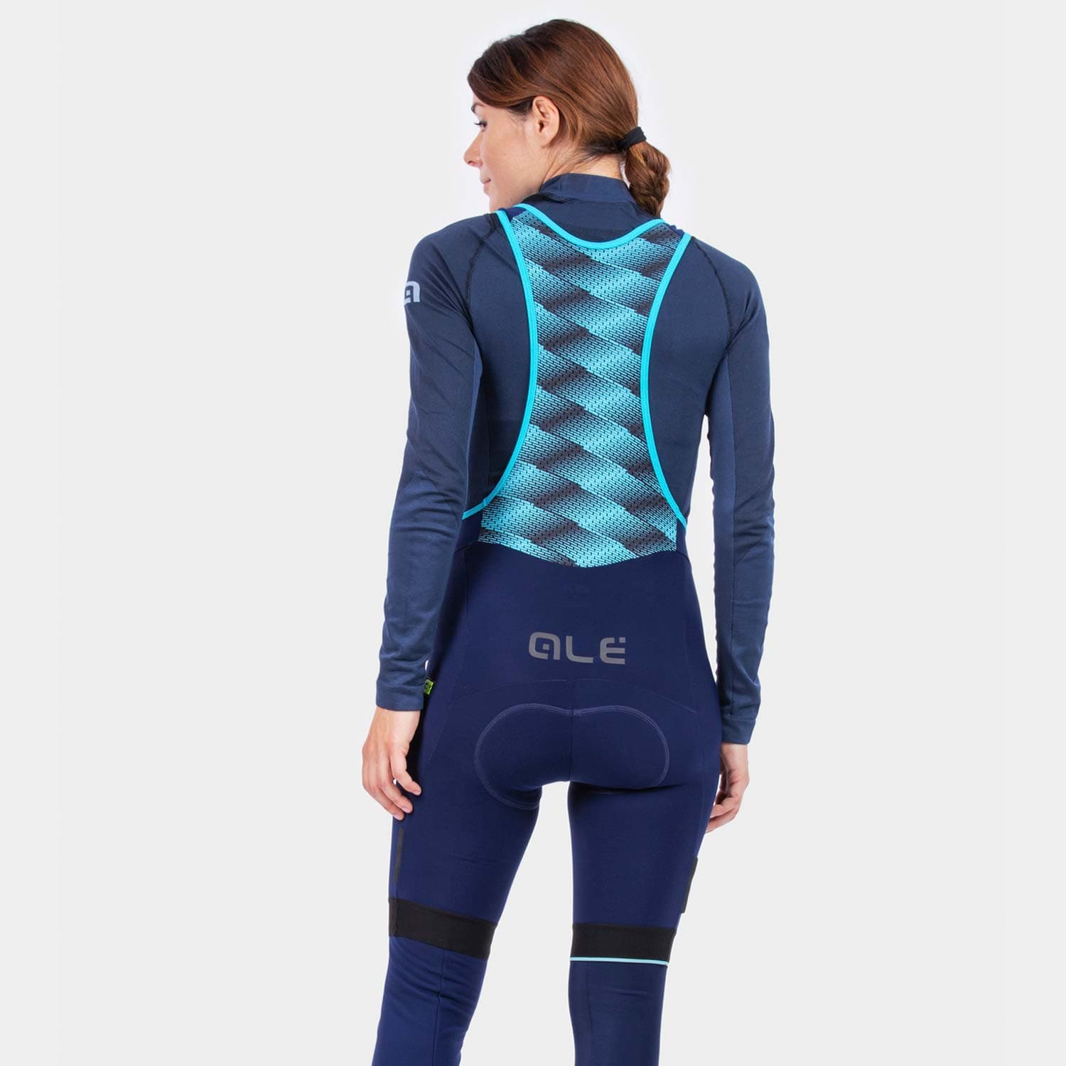 Ale Clothing K-Atmo 2.0 Klimatik Womens Bibshorts — detail view 6