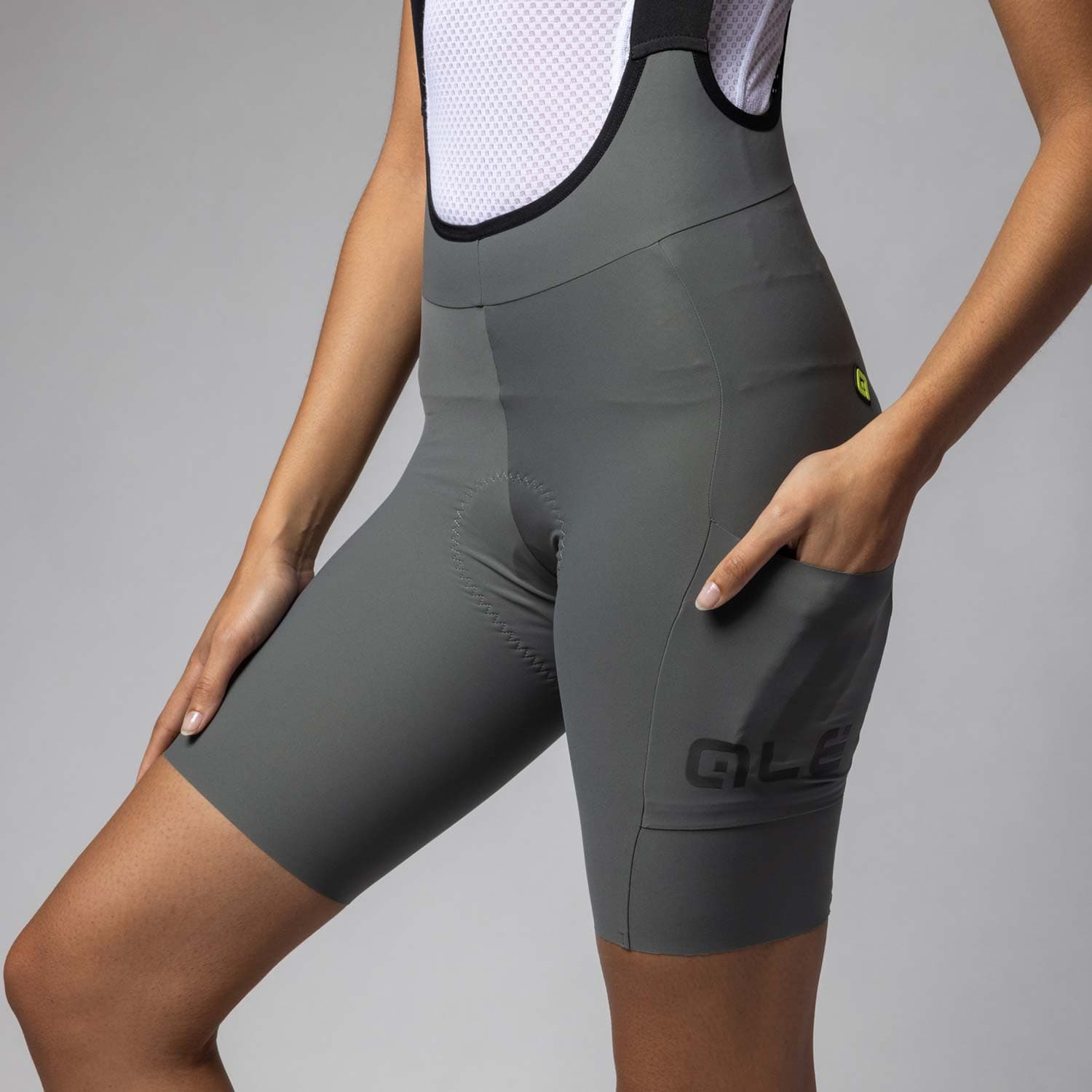 Ale Clothing Gravel Pro Off Road Womens Bibshorts — detail view 8