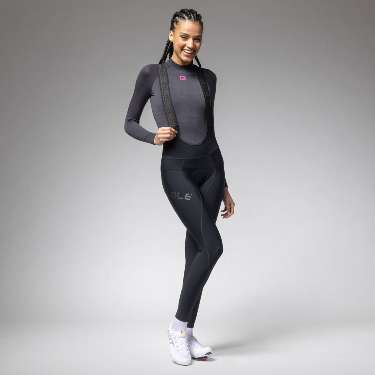 Ale Clothing Winter Pragma Womens Bibtights — detail view 7