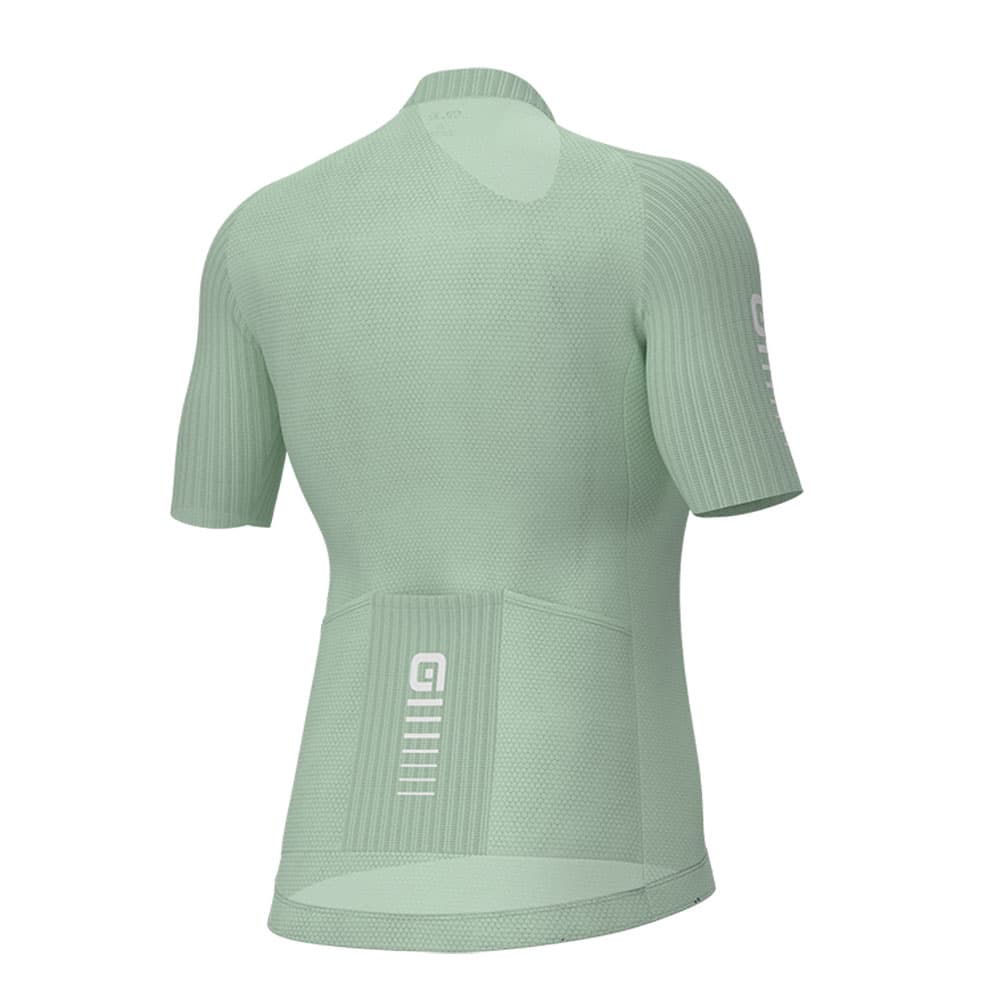 Ale Clothing Silver Cooling R-Ev1 Womens Short Sleeved Jersey — detail view 2