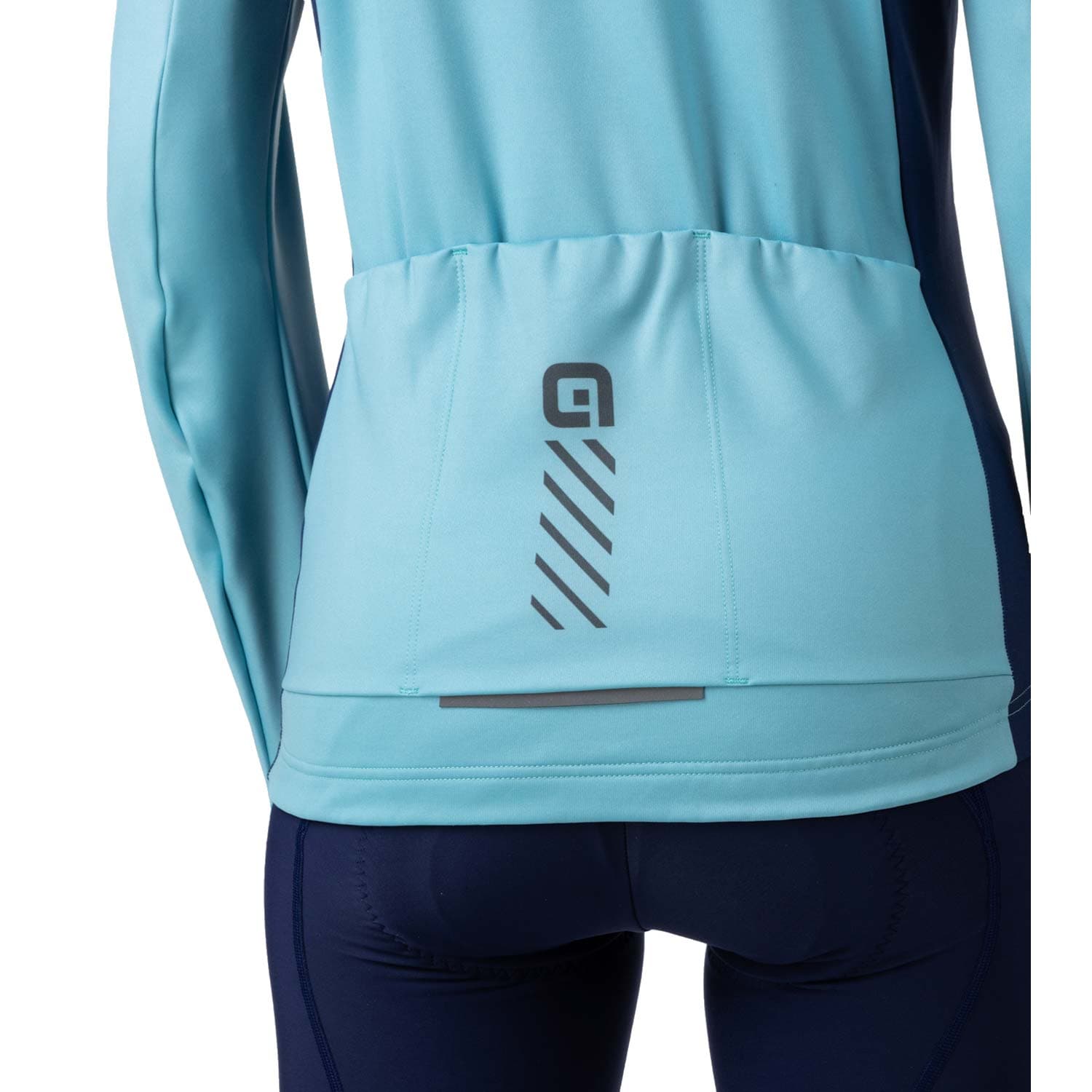 Ale Clothing Fondo 2.0 Solid Womens Long Sleeved Jersey — detail view 5