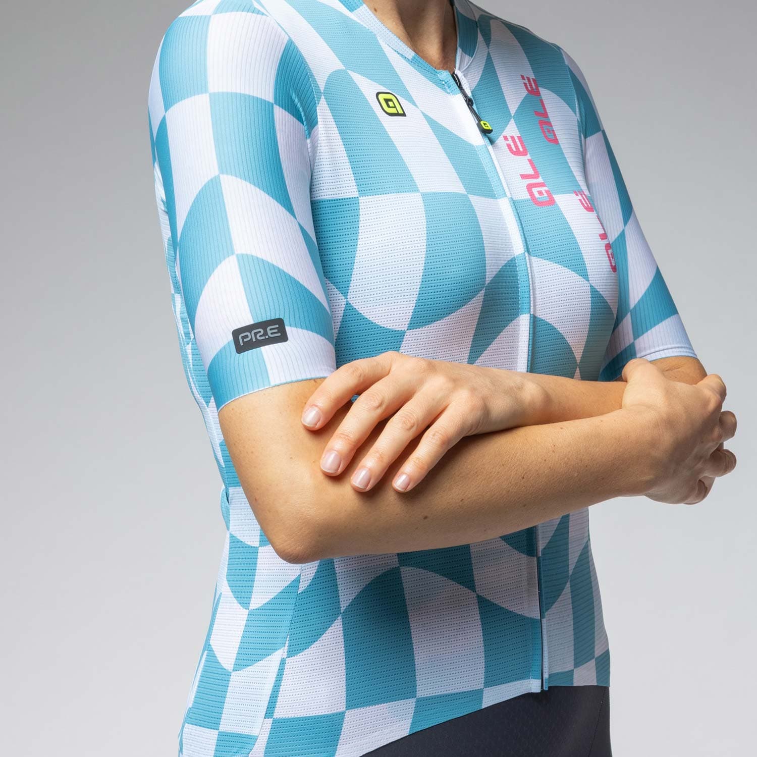 Ale Clothing Multiverso 2.0 Pr-E Womens Short Sleeved Jersey — detail view 3