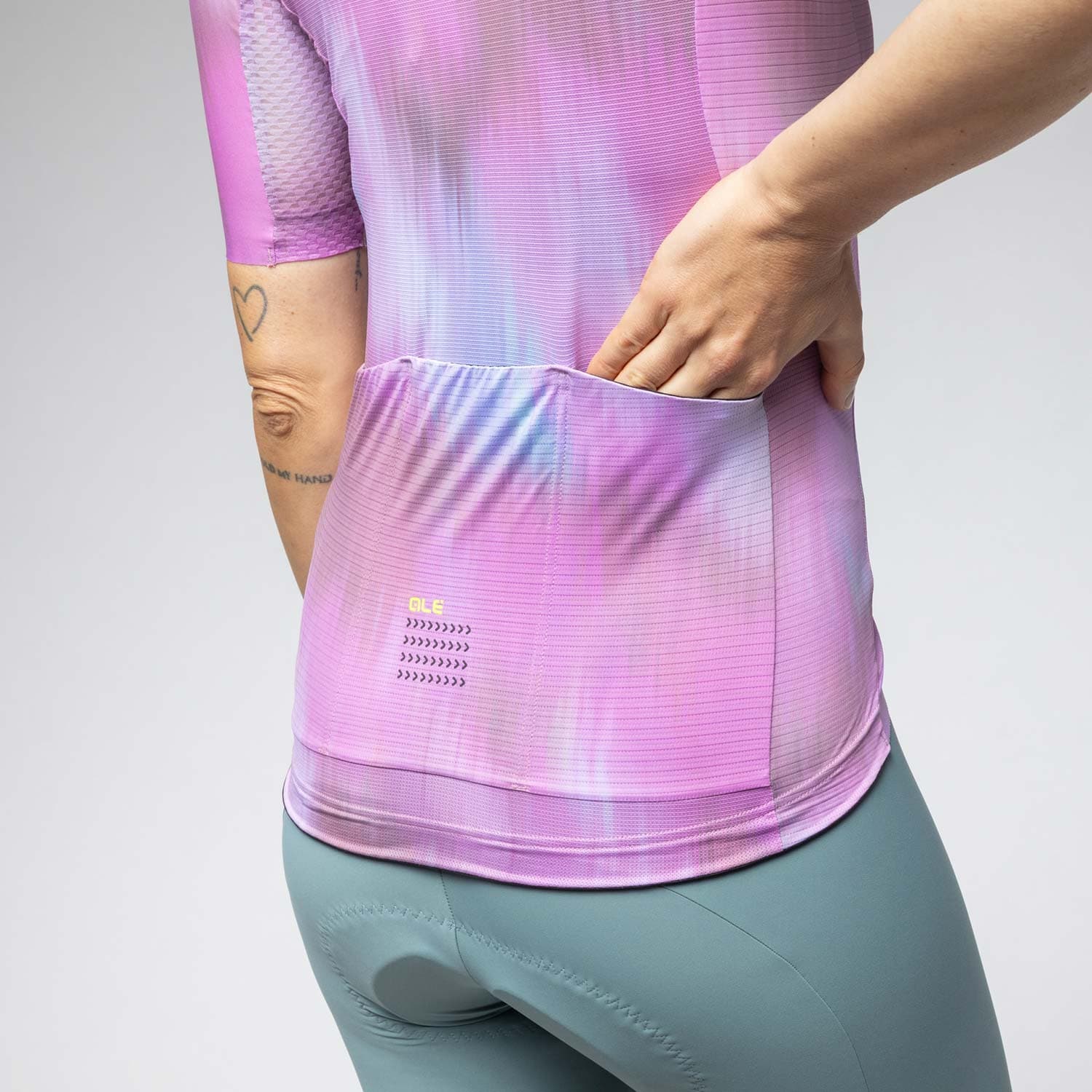 Ale Clothing Argon Pr-E Womens Short Sleeved Jersey — detail view 6