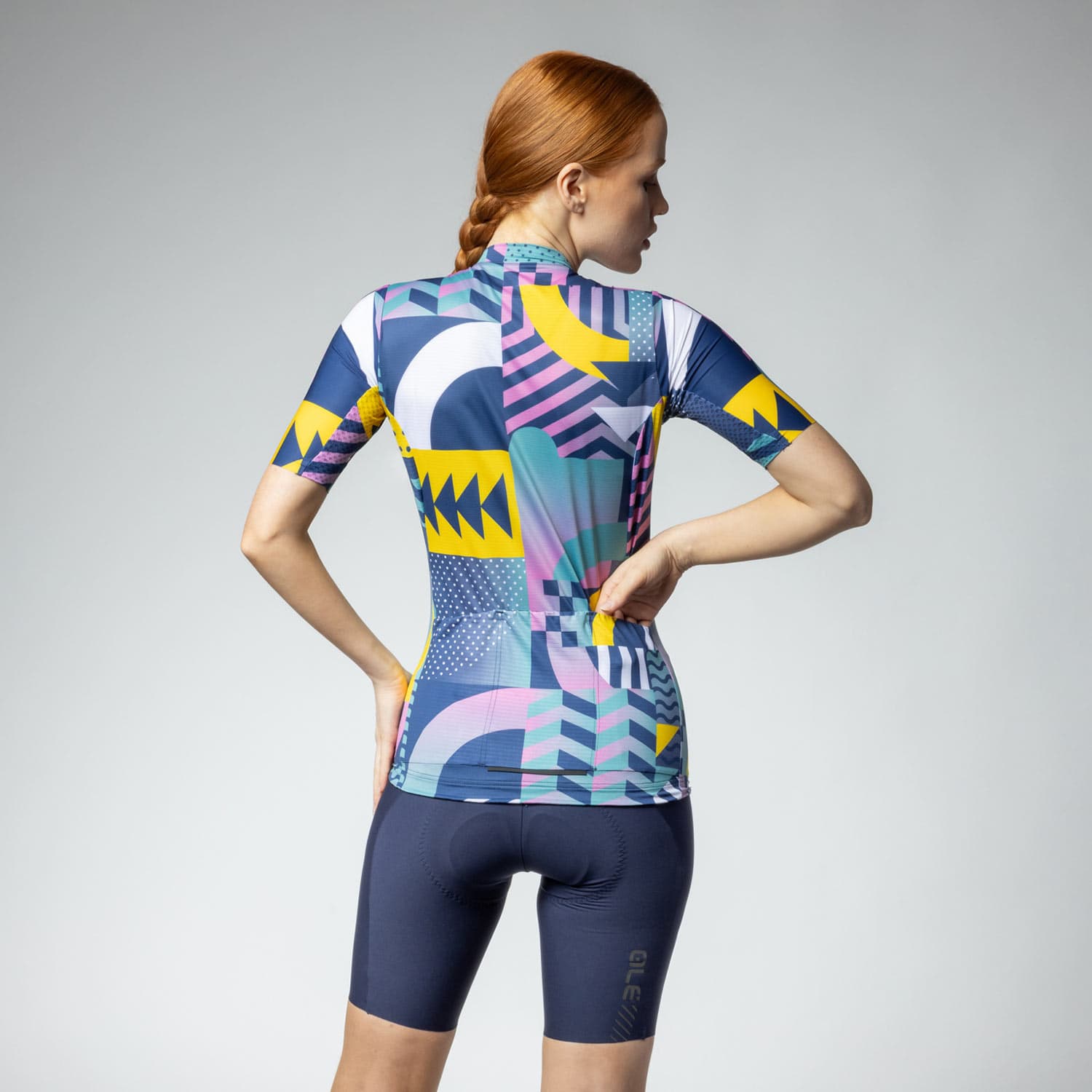 Ale Clothing Games Pr-E Womens Short Sleeved Jersey — detail view 2