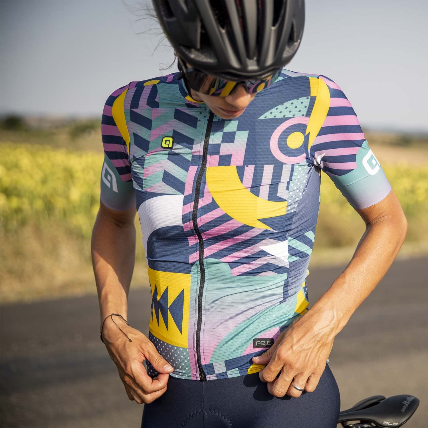 Ale Clothing Games Pr-E Womens Short Sleeved Jersey — detail view 6