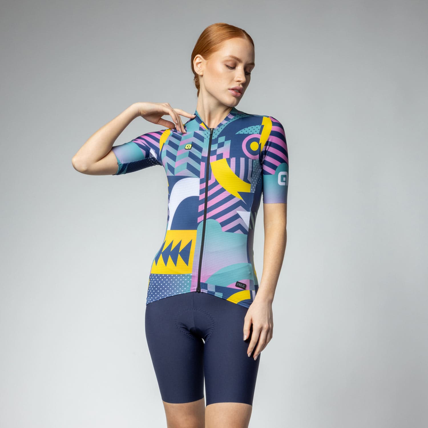Ale Clothing Games Pr-E Womens Short Sleeved Jersey — detail view 8