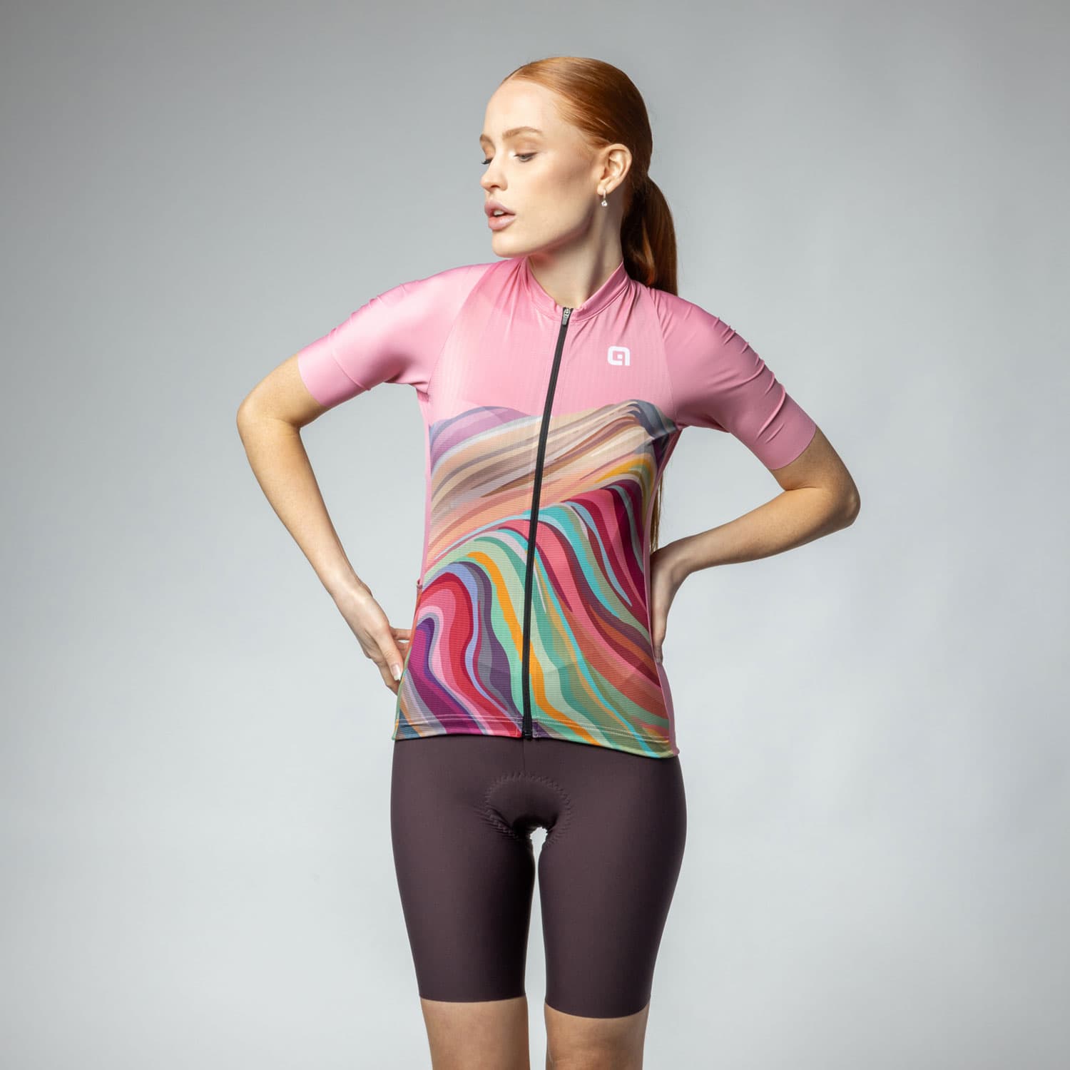 Ale Clothing Rainbow Pr-E Womens Short Sleeved Jersey — product photo