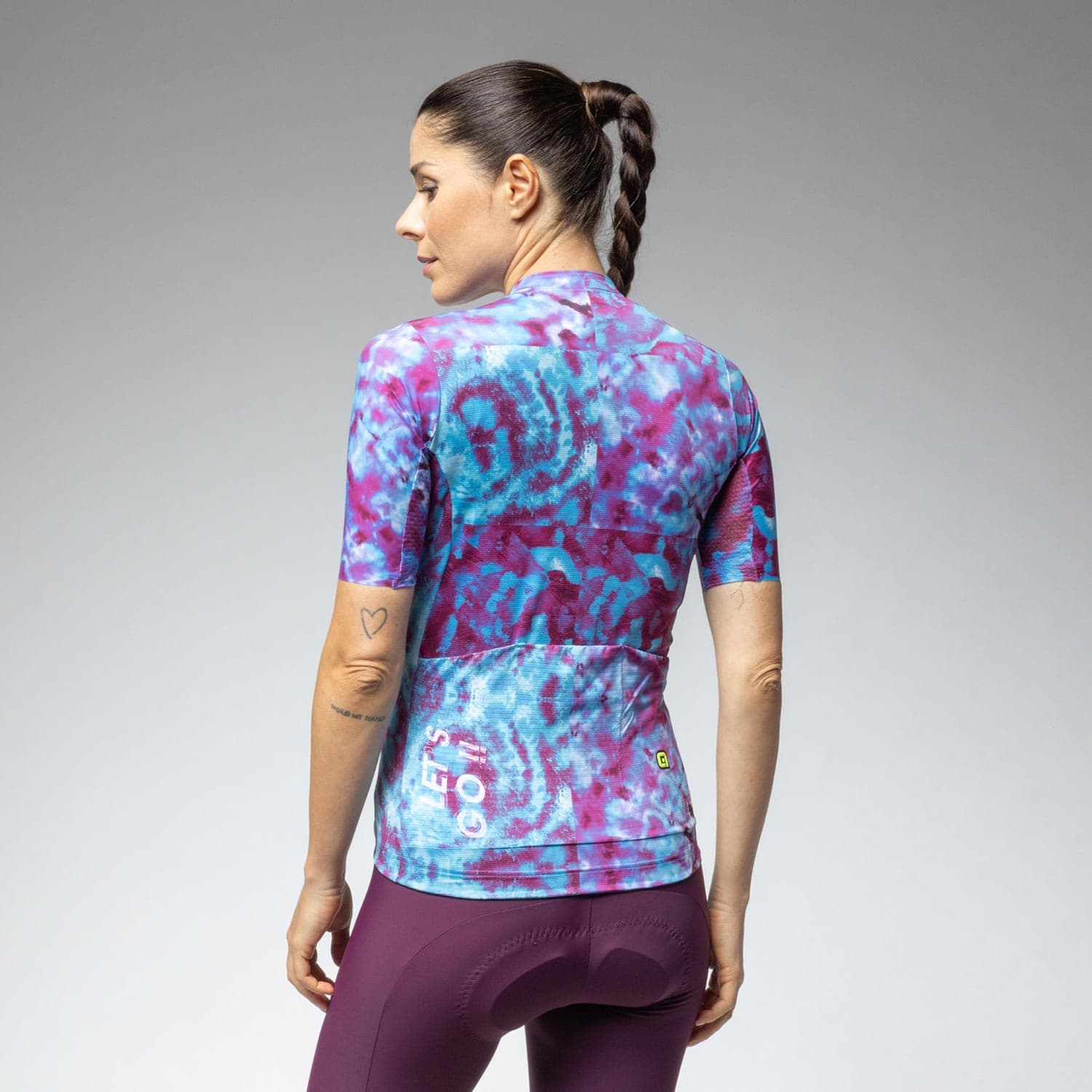 Ale Clothing Clorofilla Pr-E Womens Short Sleeved Jersey — detail view 2