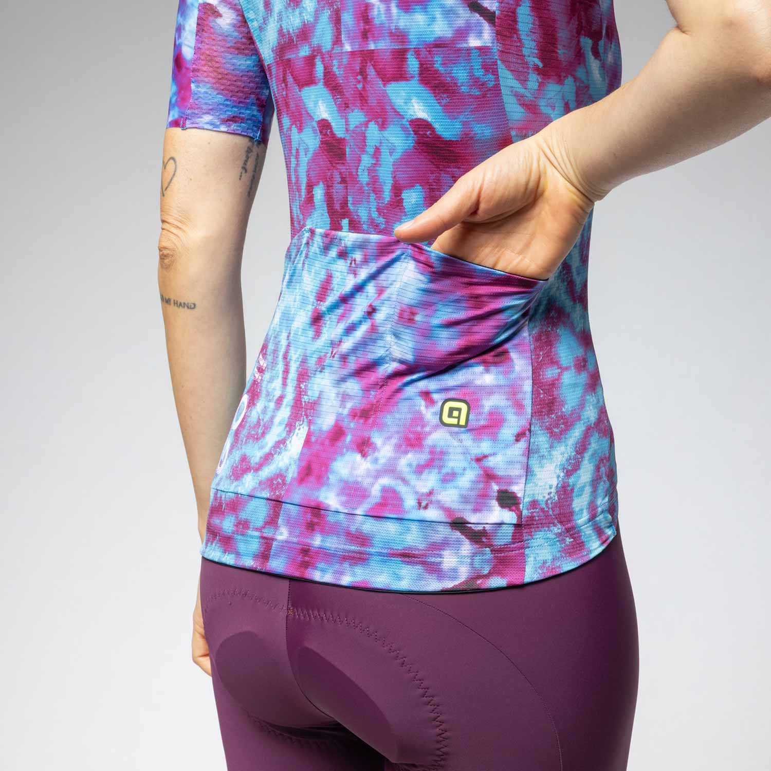 Ale Clothing Clorofilla Pr-E Womens Short Sleeved Jersey — detail view 3