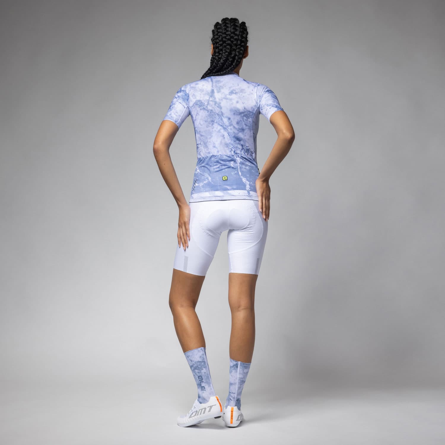 Ale Clothing Marble Pr-E Short Sleeved Womens Jersey — detail view 5
