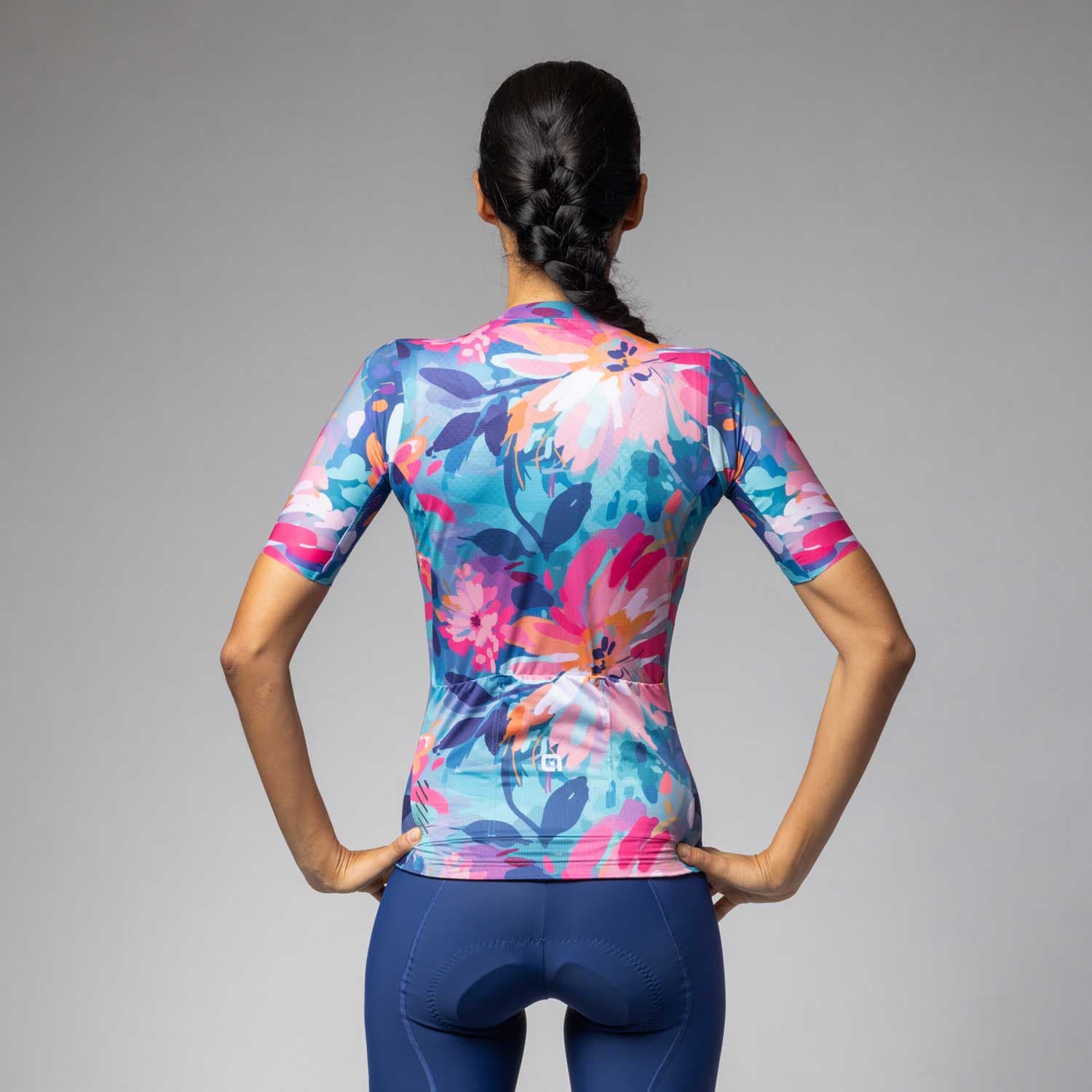 Ale Clothing Jardin Pr-E Womens Short Sleeved Jersey — detail view 2