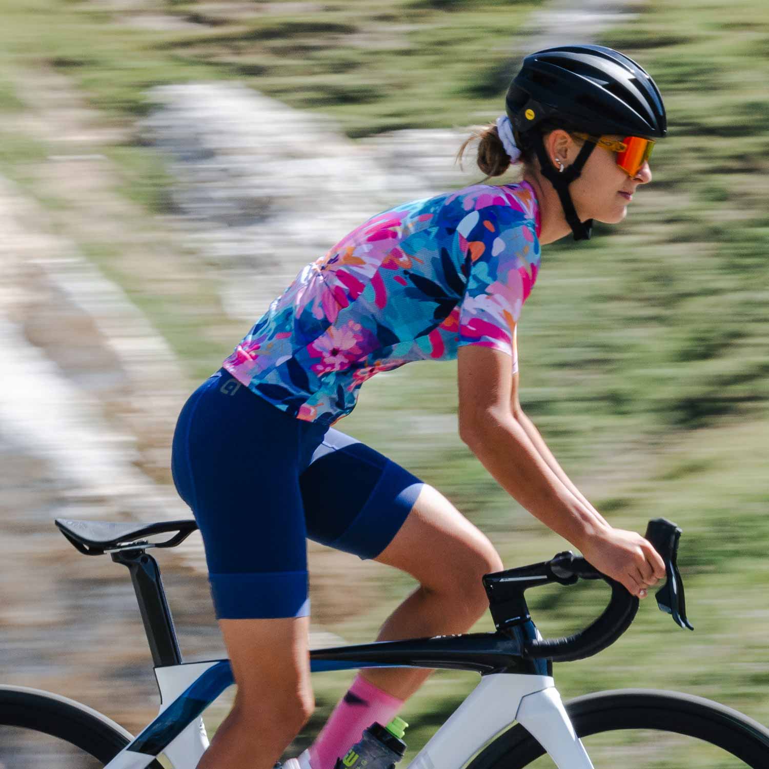 Ale Clothing Jardin Pr-E Womens Short Sleeved Jersey — detail view 7