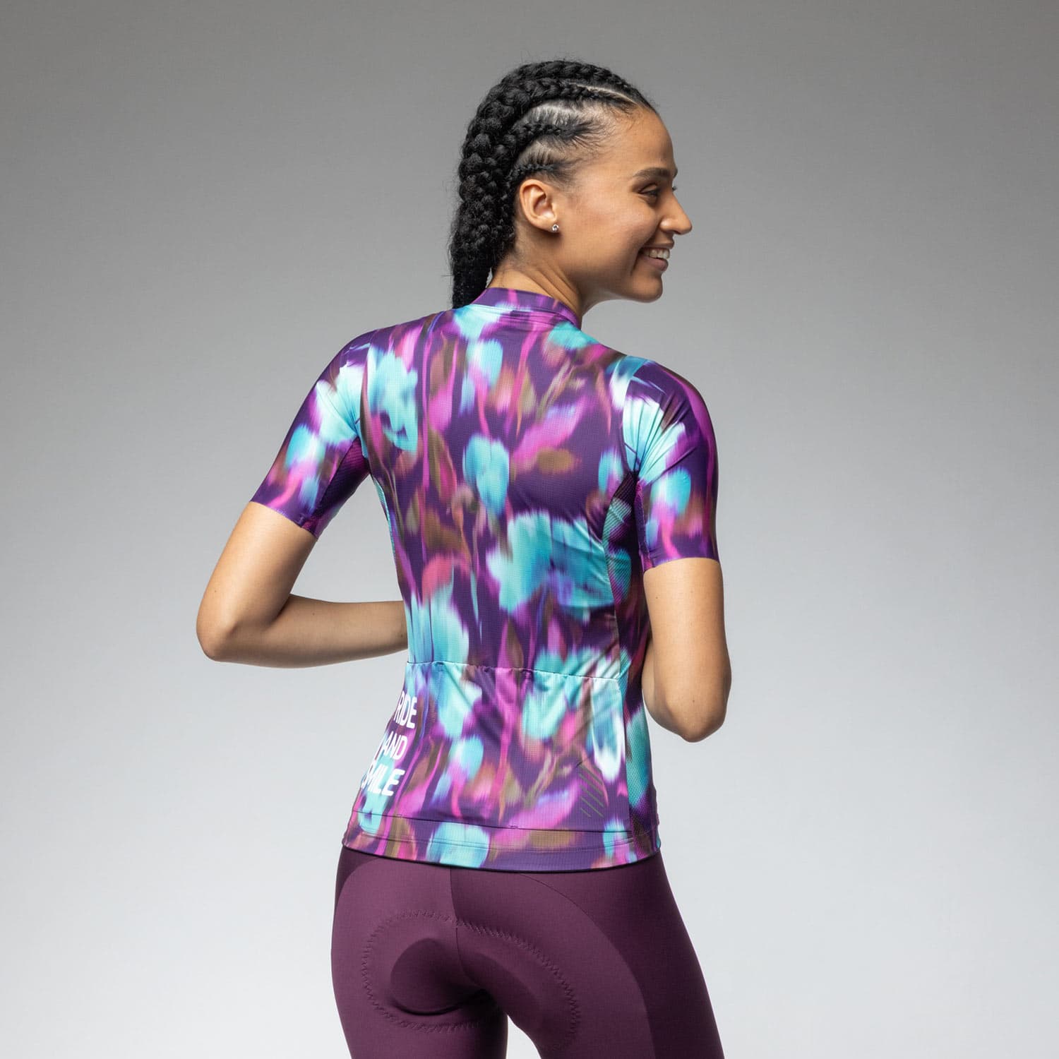 Ale Clothing Jardin 2.0 Pr-E Womens Short Sleeved Jersey — detail view 2