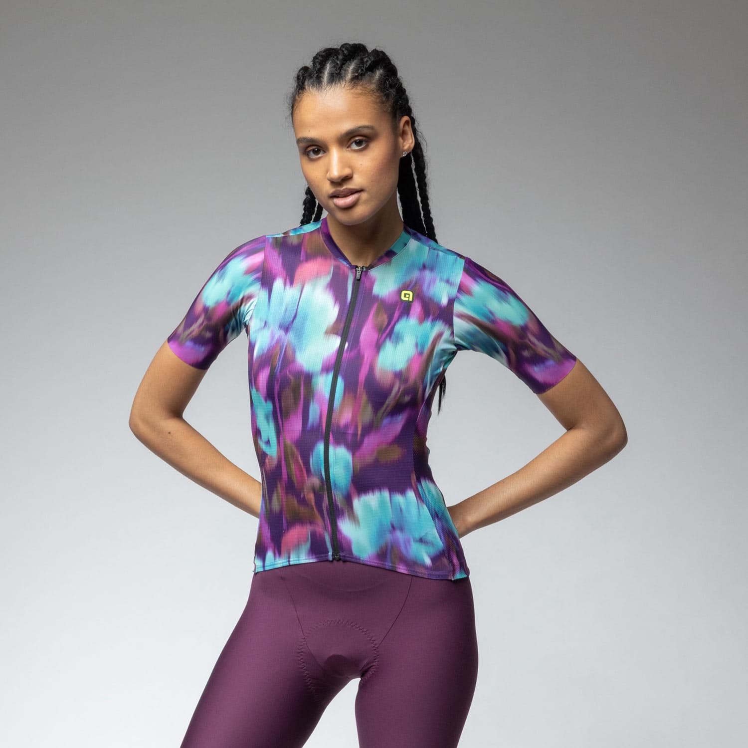 Ale Clothing Jardin 2.0 Pr-E Womens Short Sleeved Jersey — detail view 8