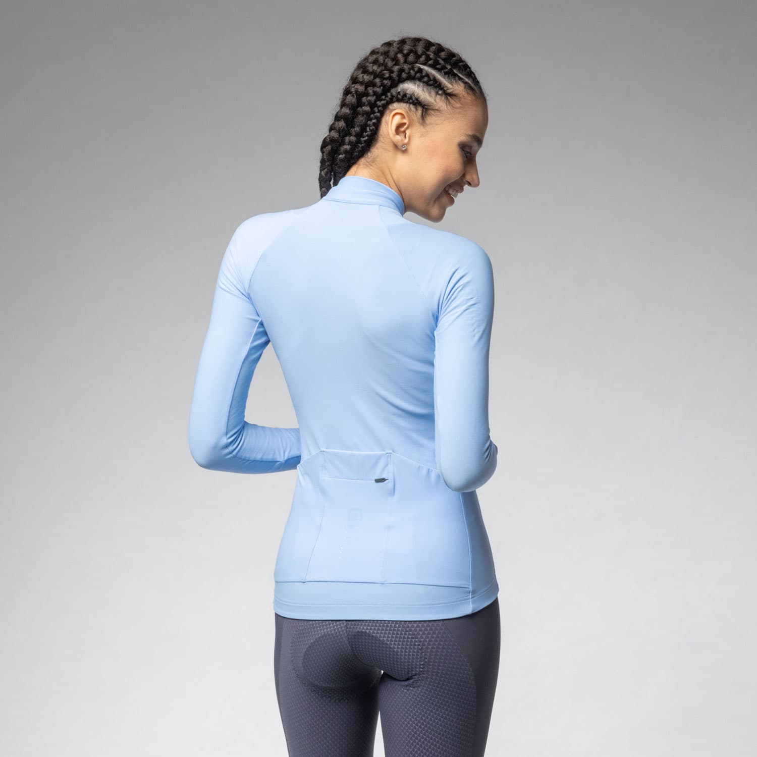 Ale Clothing Womens Warm Race 2.0 R-Ev1 Long Sleeved Jersey — detail view 2