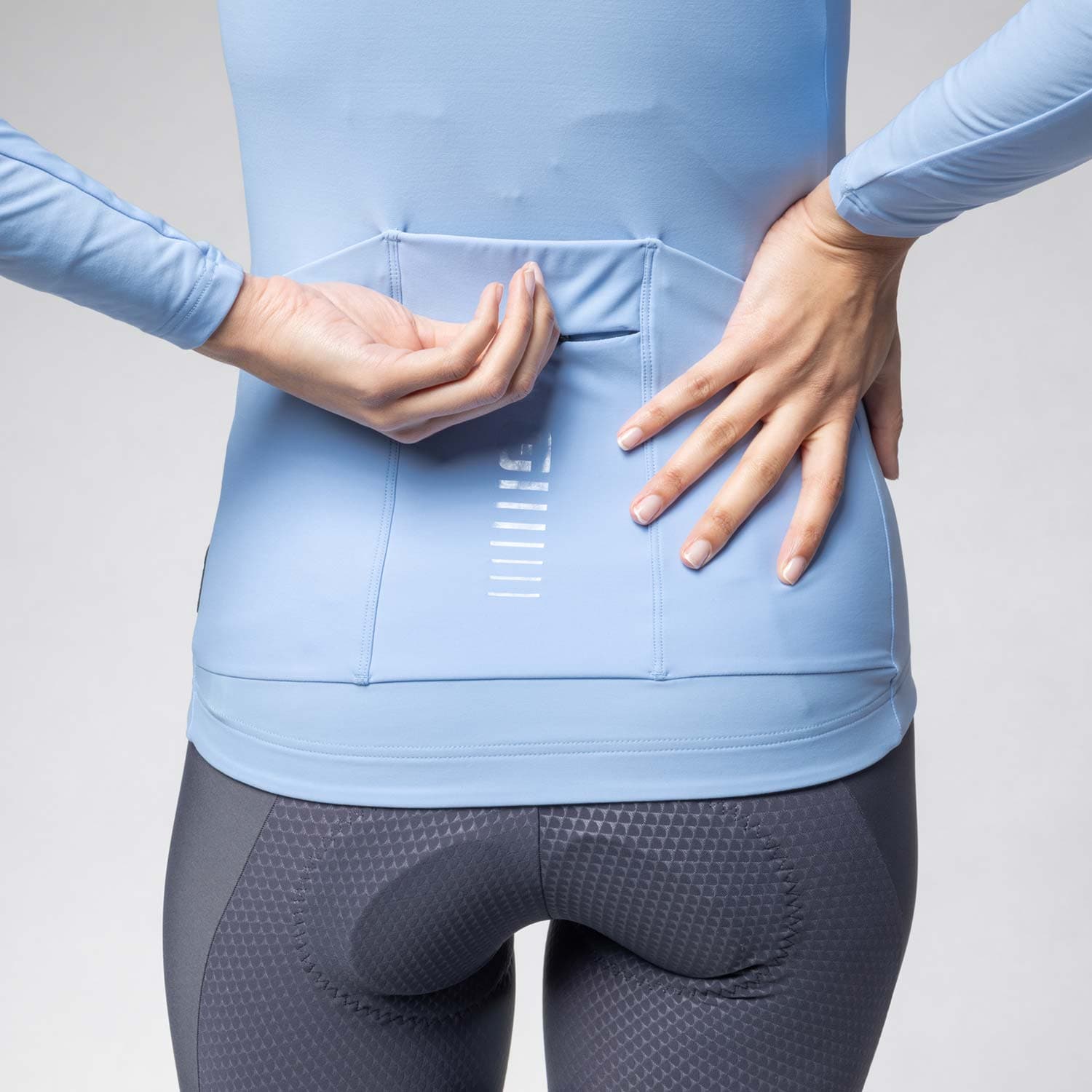 Ale Clothing Womens Warm Race 2.0 R-Ev1 Long Sleeved Jersey — detail view 4