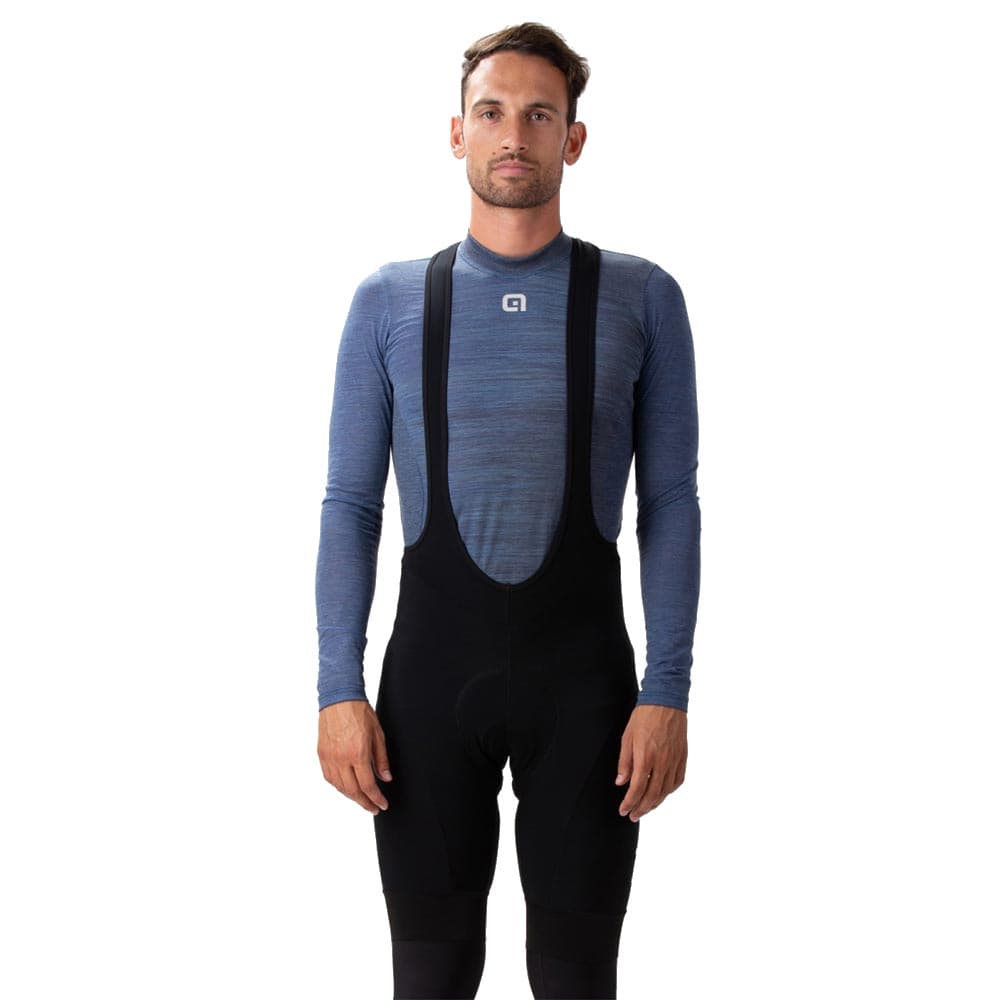 Ale Clothing Winter Solid Mens Bibshorts — detail view 3