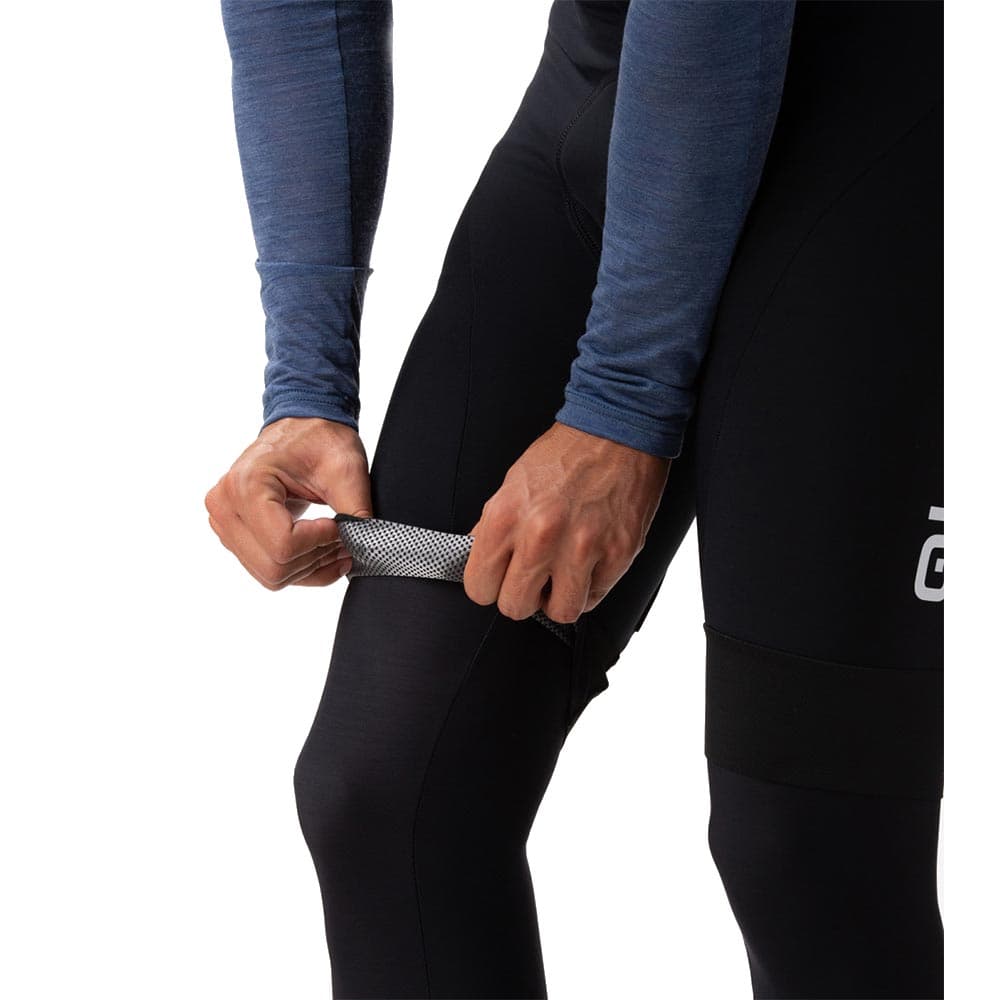 Ale Clothing Winter Solid Mens Bibshorts — detail view 5