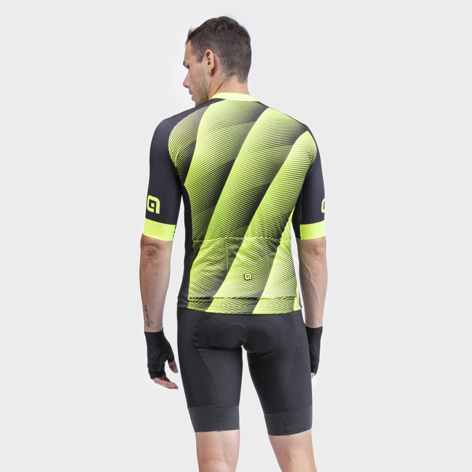 Ale Clothing Square Pr-R Mens Short Sleeved Jersey — detail view 2