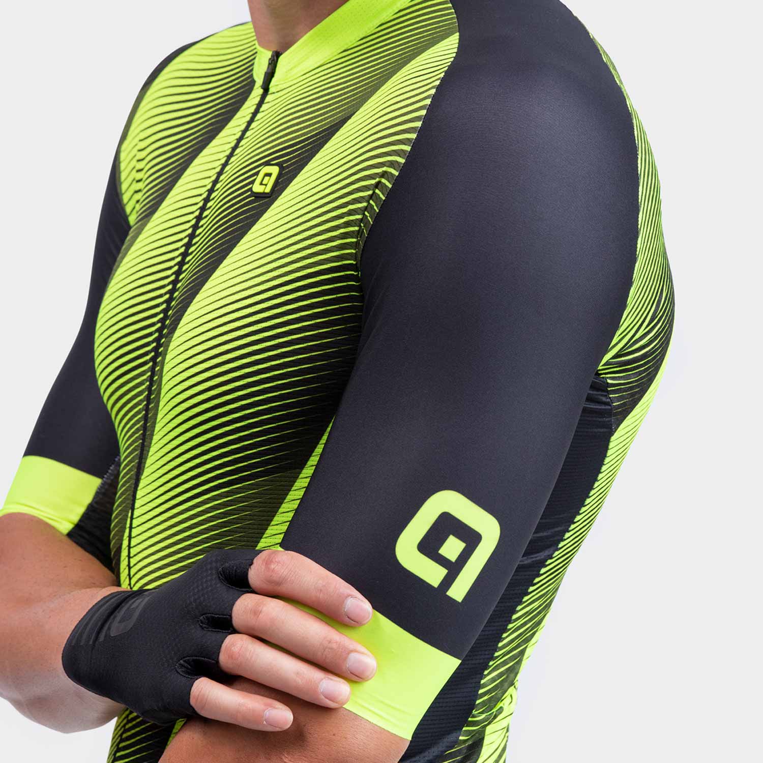 Ale Clothing Square Pr-R Mens Short Sleeved Jersey — detail view 3