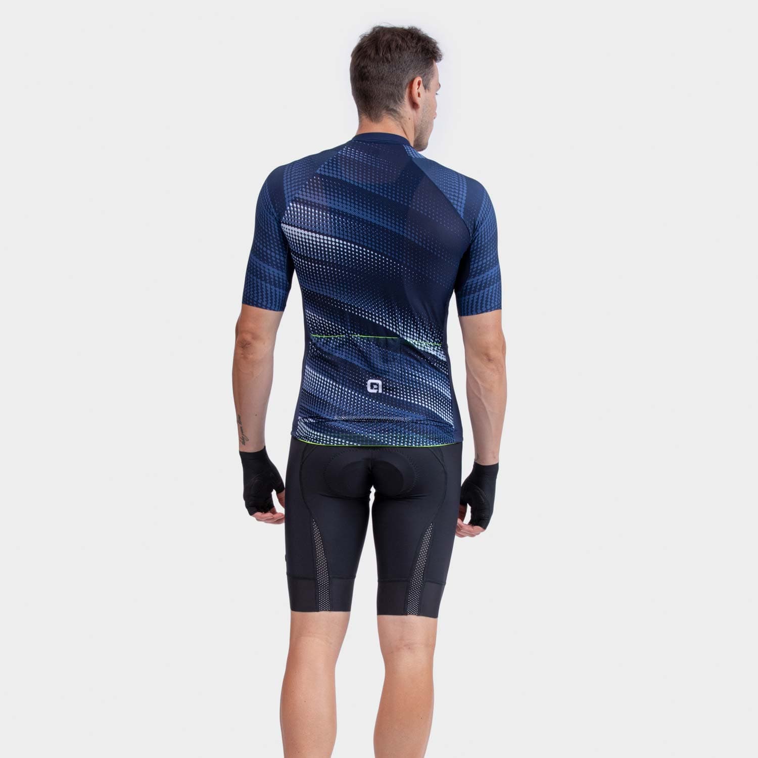 Ale Clothing Green Speed Pr-R Mens Short Sleeved Jersey — detail view 2