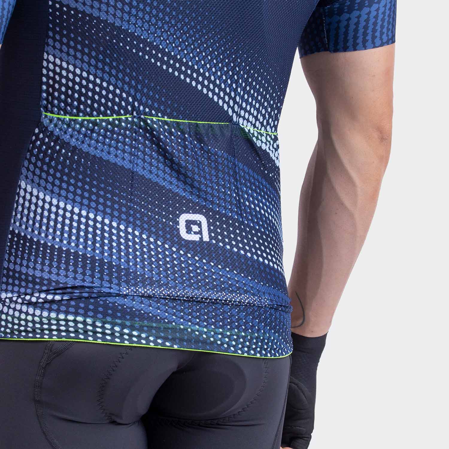 Ale Clothing Green Speed Pr-R Mens Short Sleeved Jersey — detail view 5