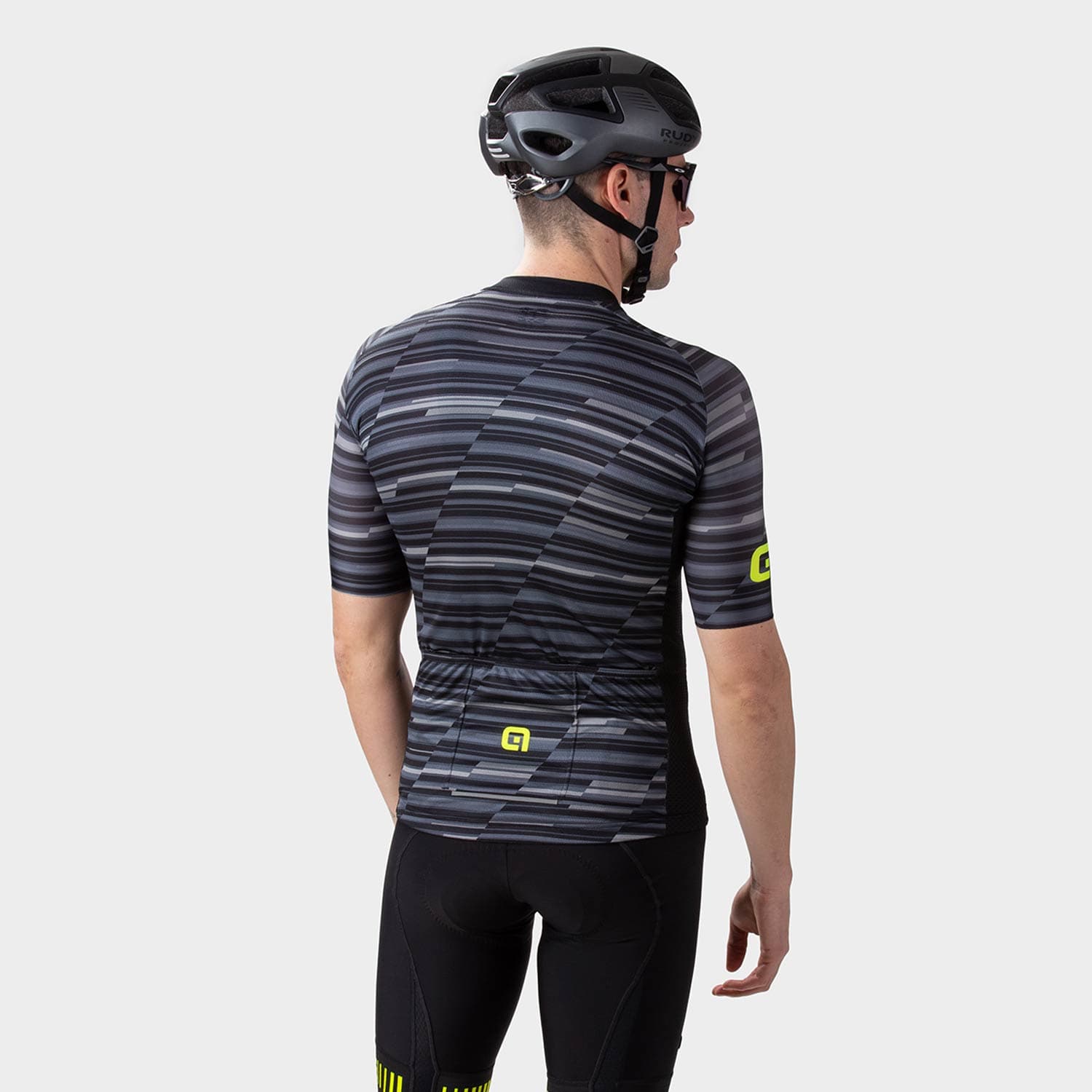 Ale Clothing Step Solid Mens Short Sleeved Jersey — detail view 2