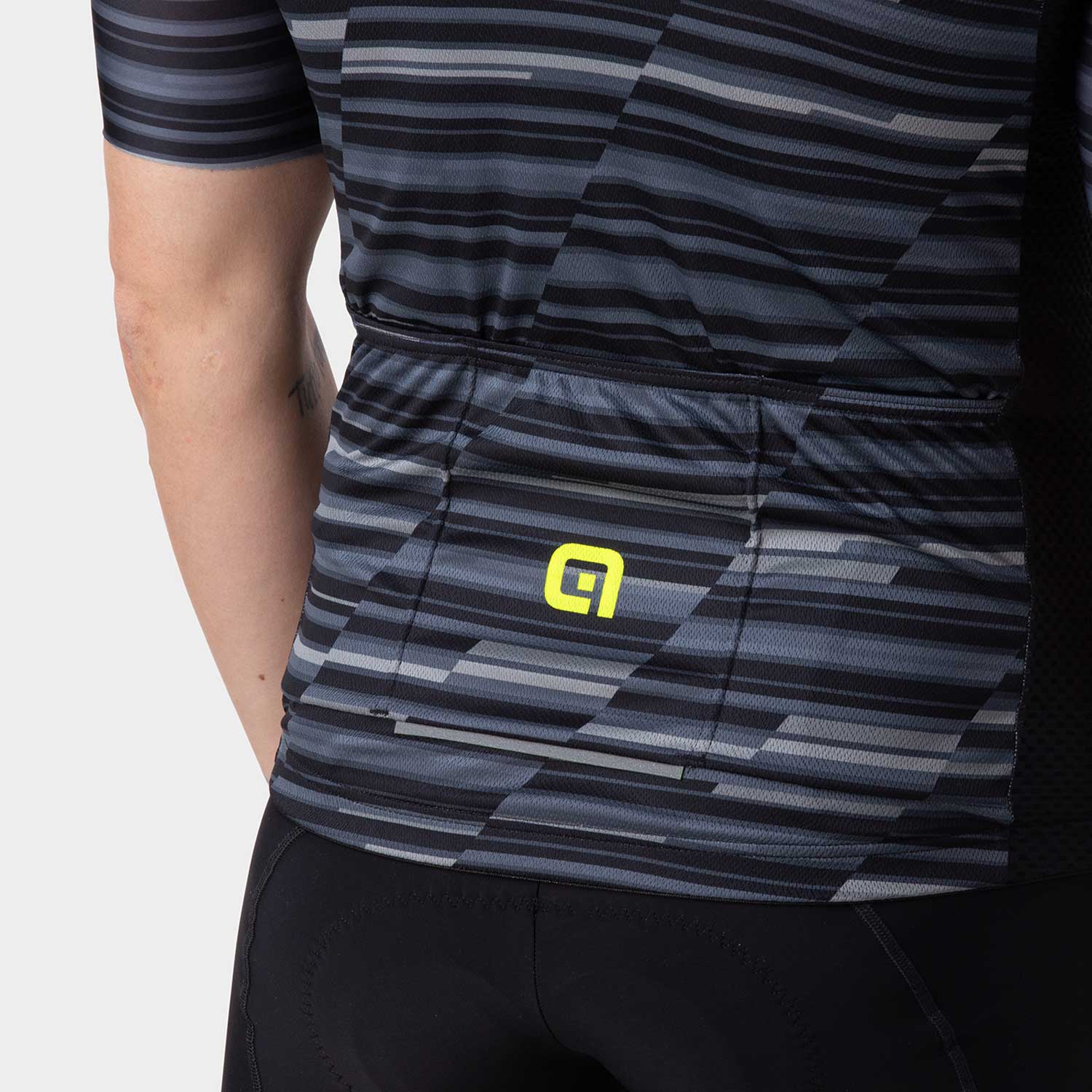 Ale Clothing Step Solid Mens Short Sleeved Jersey — detail view 5