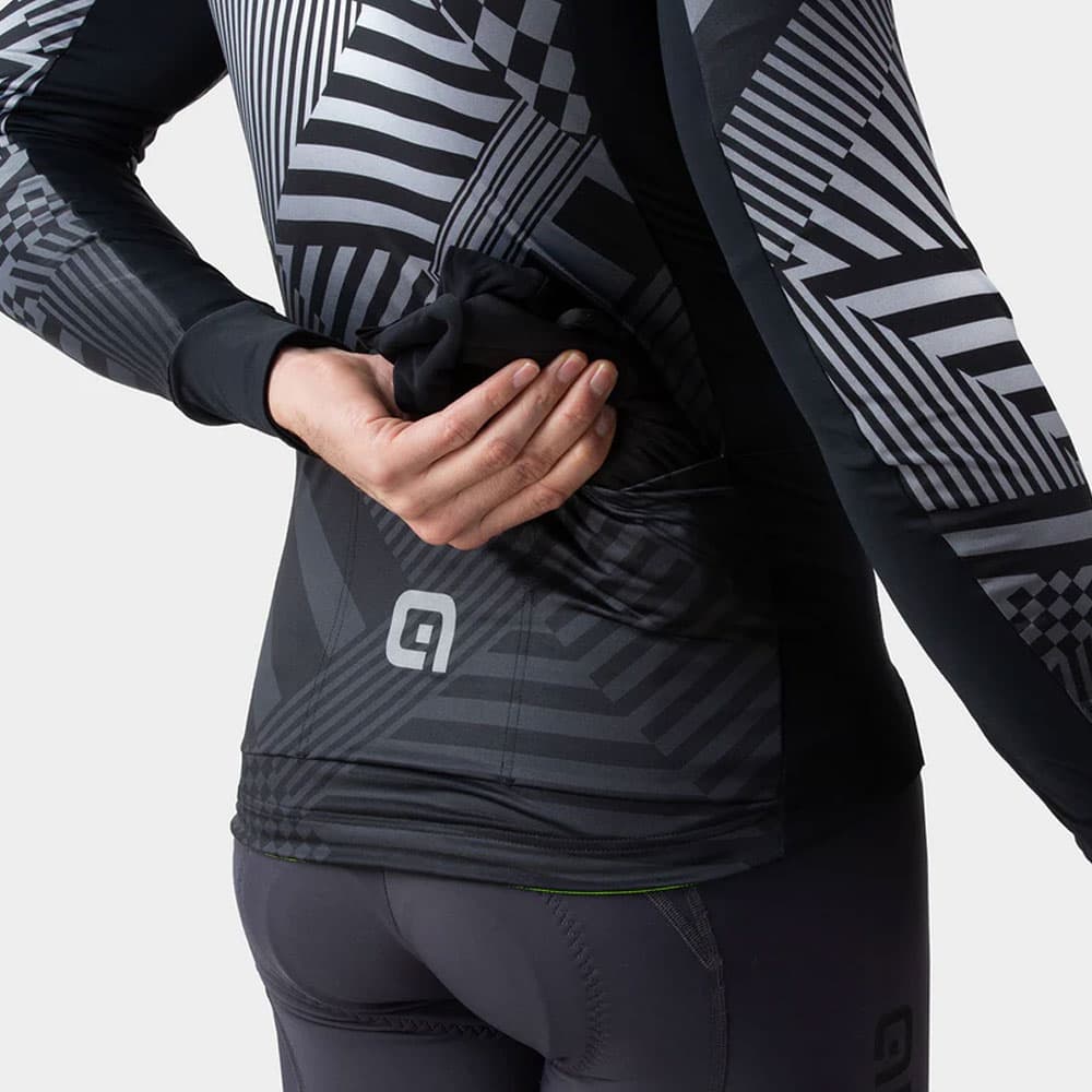 Ale Clothing Checker Pr-S Mens Long Sleeved Jersey — detail view 4