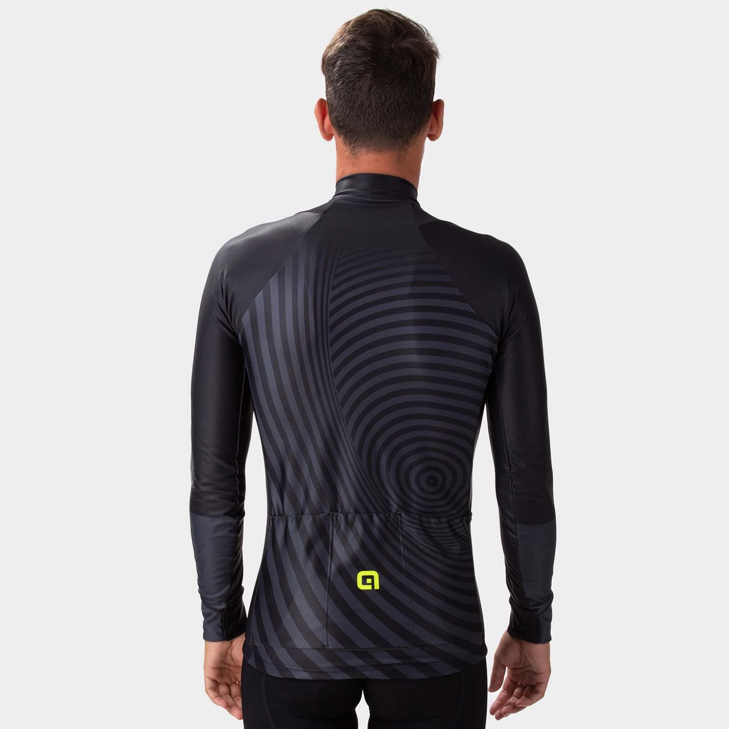 Ale Clothing Green Digital Pr-R Mens Long Sleeved Jersey — detail view 2