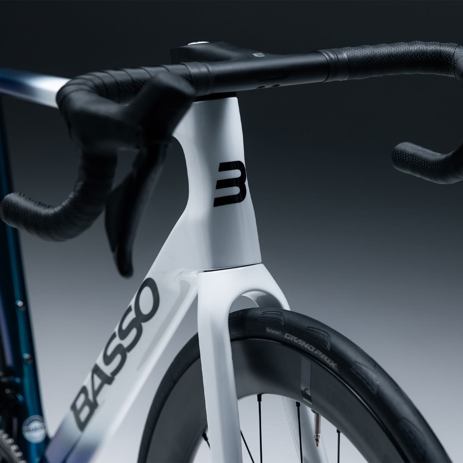 Basso Astra 105 Di2 Aksium Polar White — detail view 4
