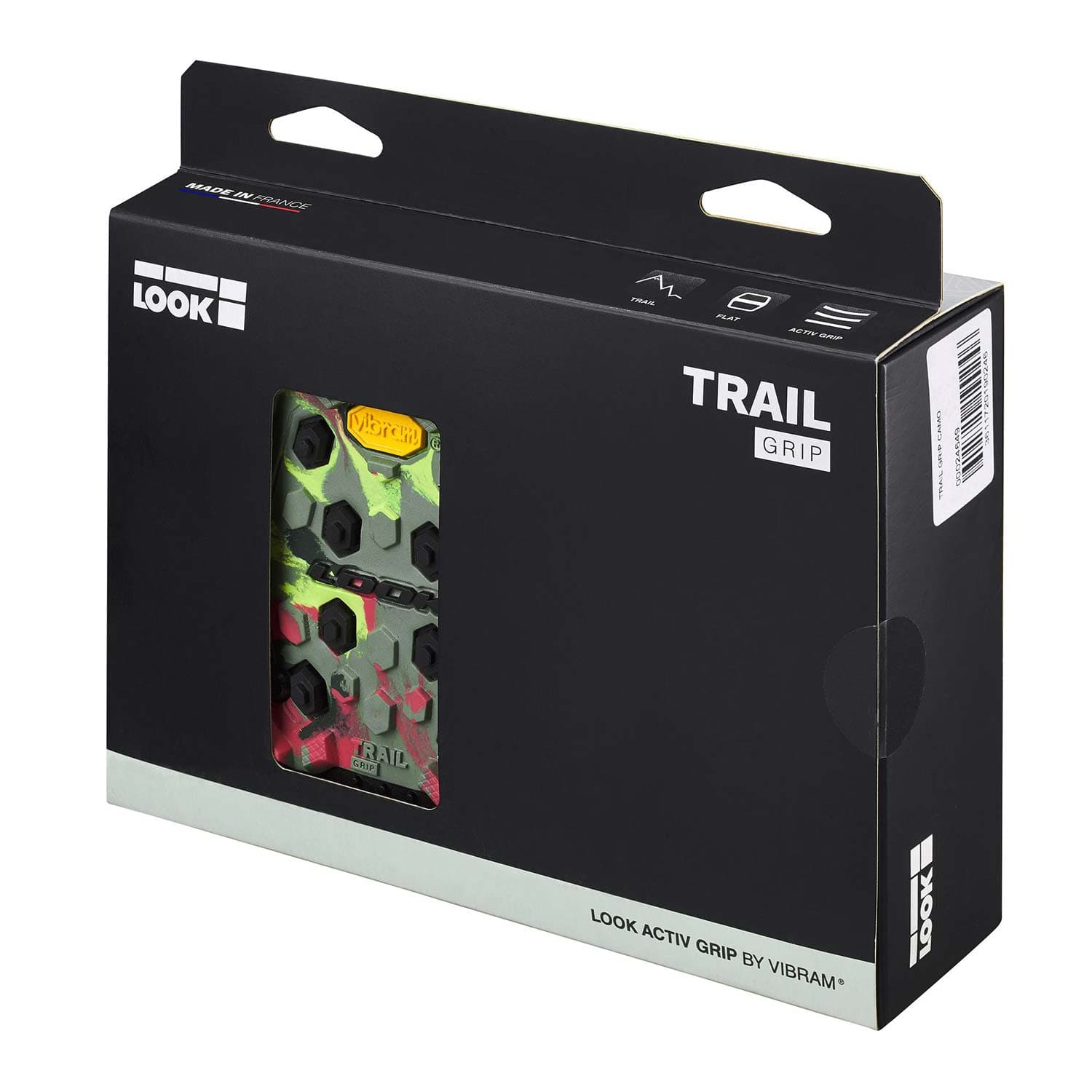 Look Trail Grip Flat Camo Pedals — detail view 3