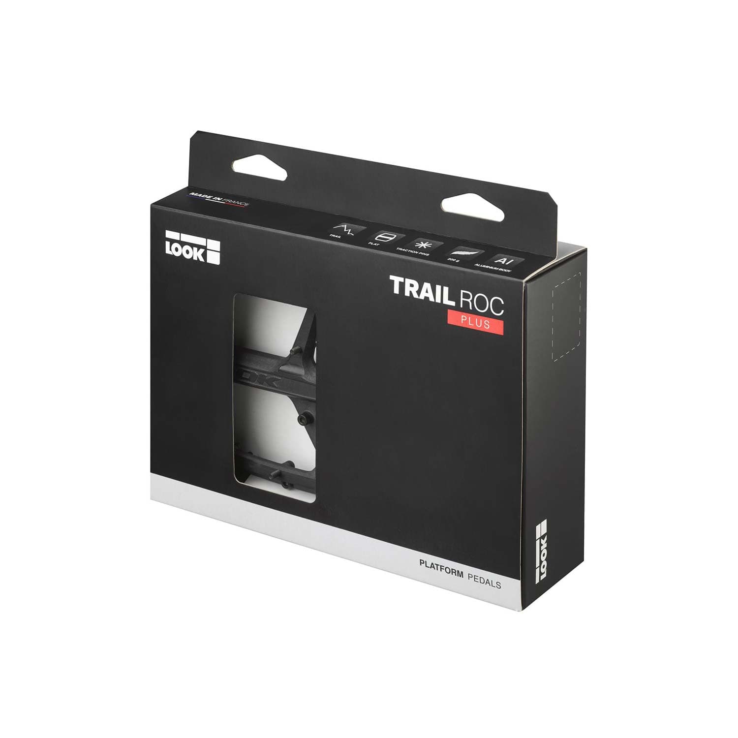 Look Trail Roc Plus Flat Black Pedals — detail view 3
