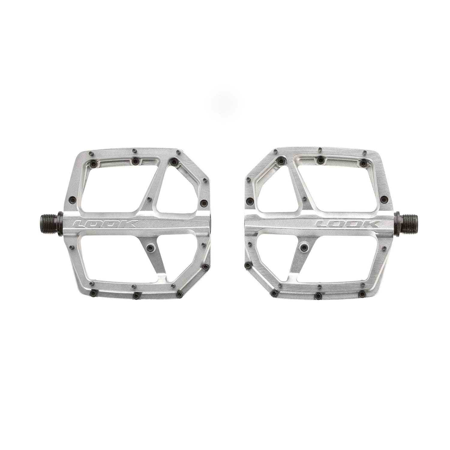 Look Trail Roc Plus Flat Silver Pedals — detail view 2
