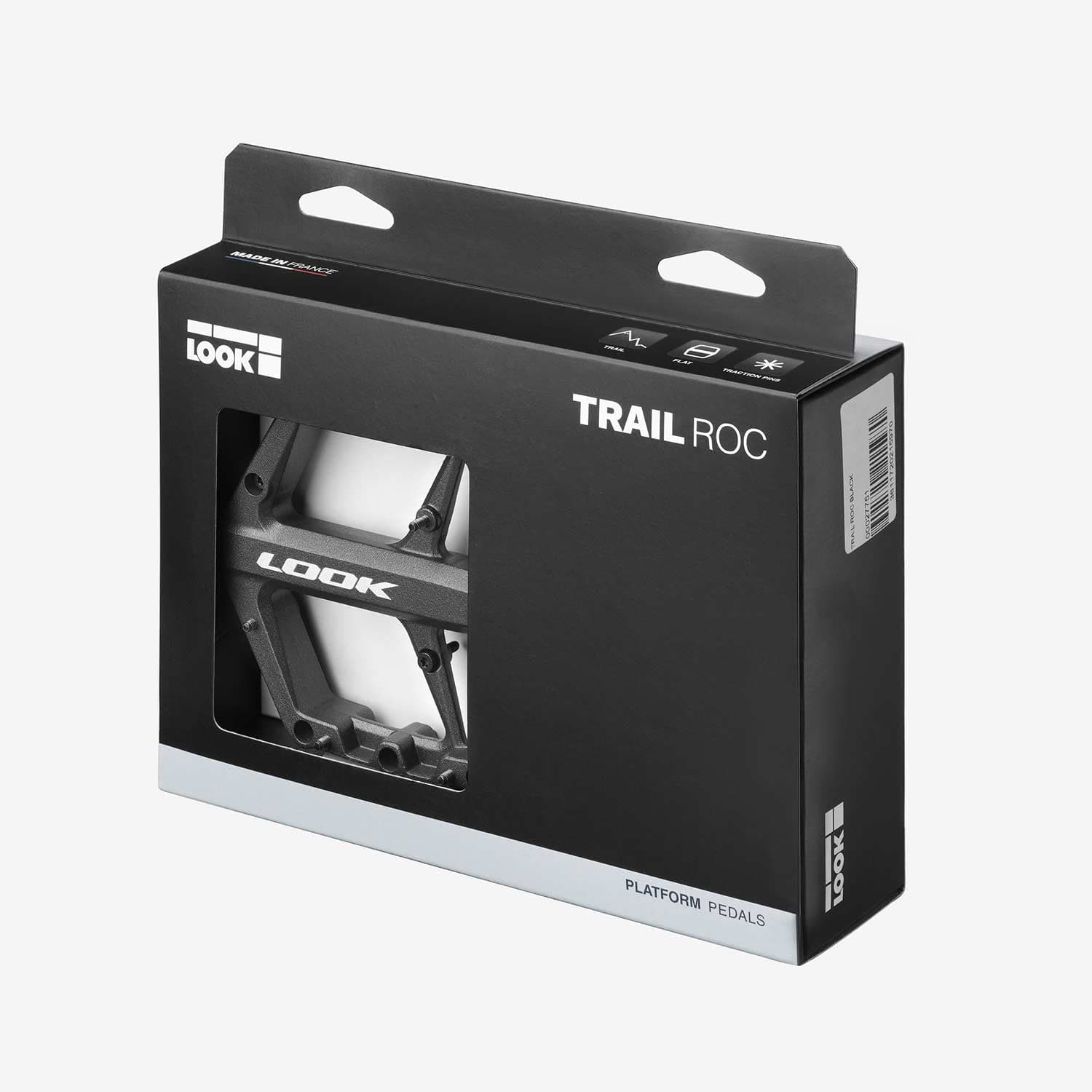 Look Trail Roc Flat Black Pedals — detail view 3