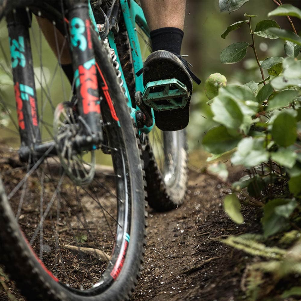Look Trail Fusion Flat Blue Pedals — detail view 5