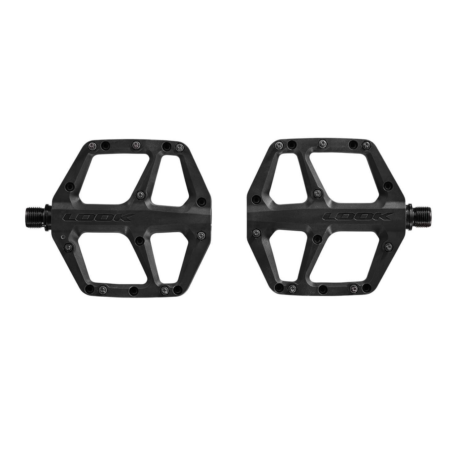 Look Trail Fusion Flat Black Pedals — detail view 2