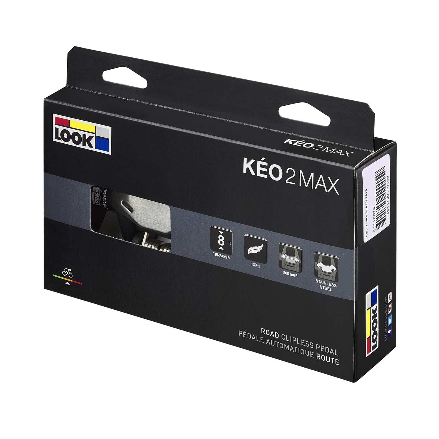Look Keo 2 Max Black Pedals — detail view 5