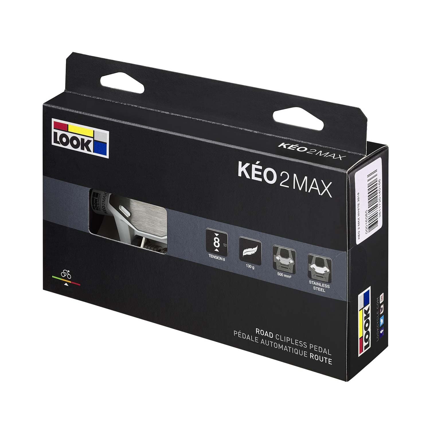 Look Keo 2 Max White Pedals — detail view 5