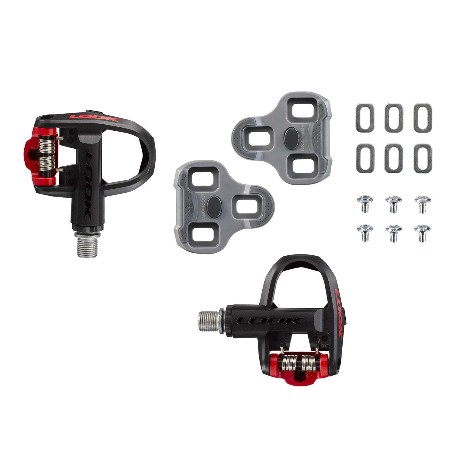 Look Keo Classic 3 Black/Red Pedals — detail view 4