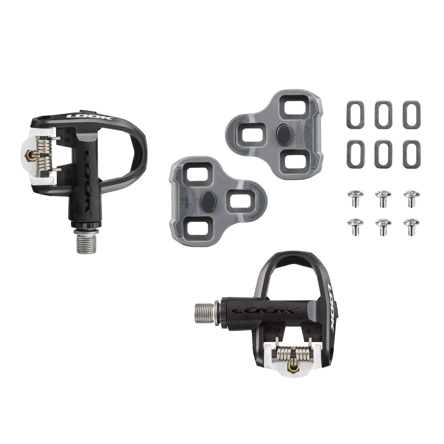 Look Keo Classic 3 Black/White Pedals — detail view 4