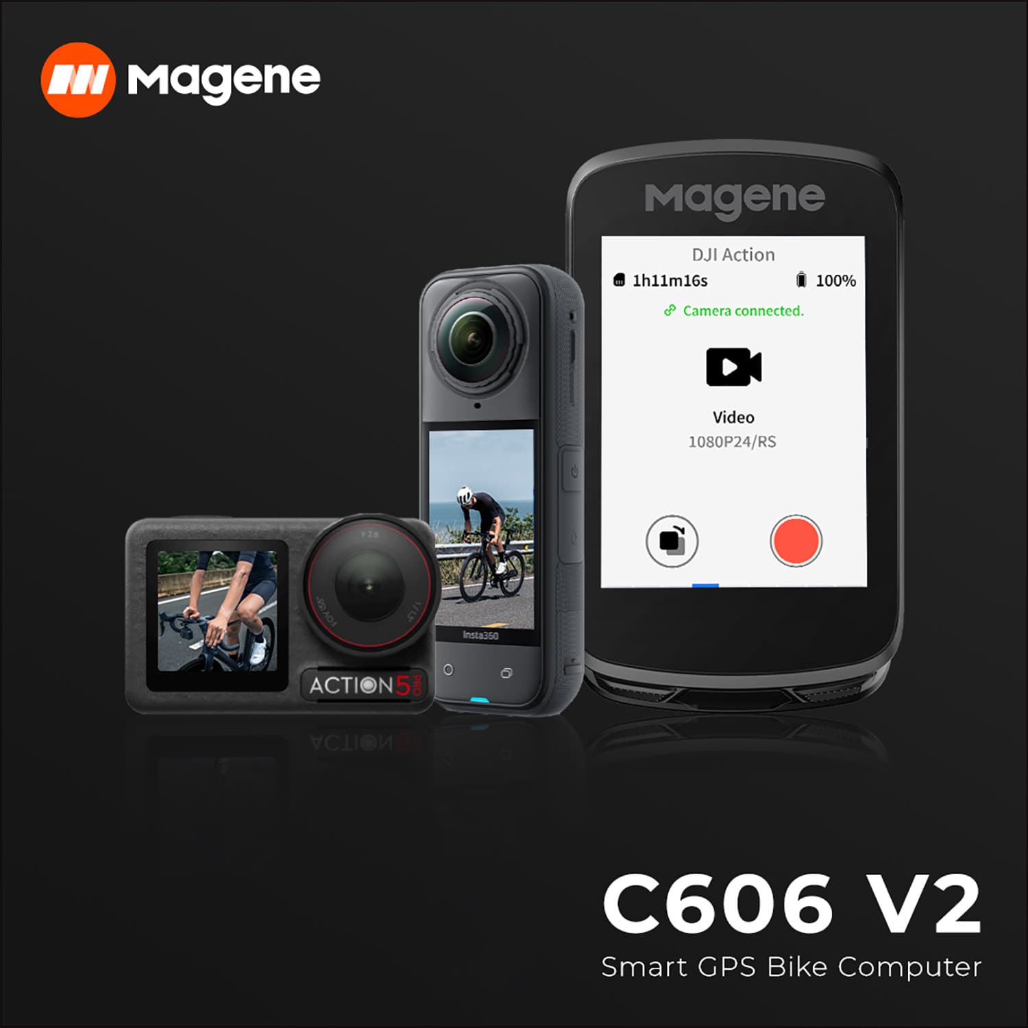 C606 V2 Smart Gps Bike Computer thumbnail 8