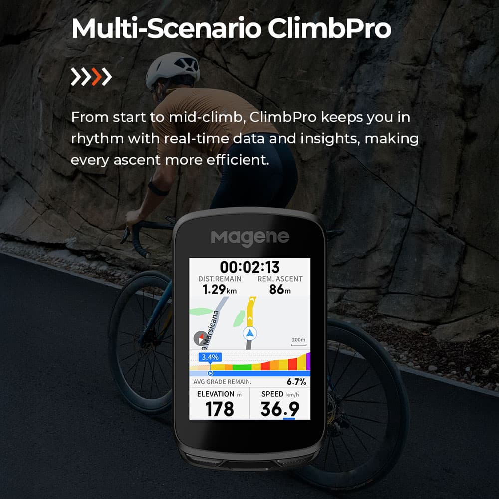 C606 Pro Smart Gps Bike Computer thumbnail 8