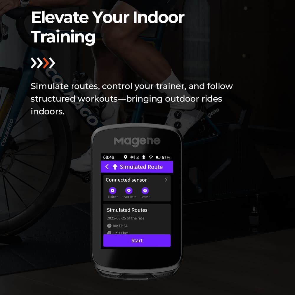 C606 Pro Smart Gps Bike Computer thumbnail 9