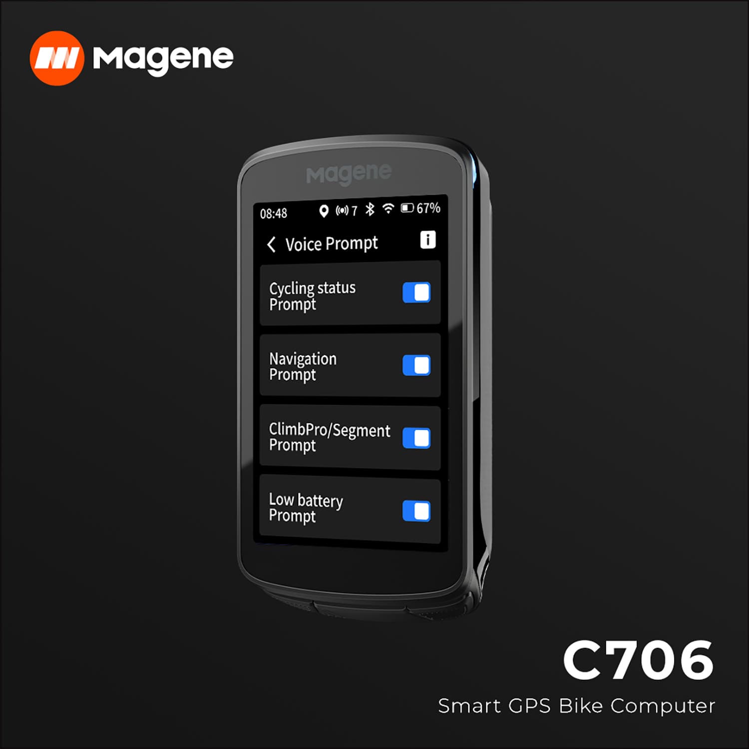 C706 Smart Gps Bike Computer thumbnail 6