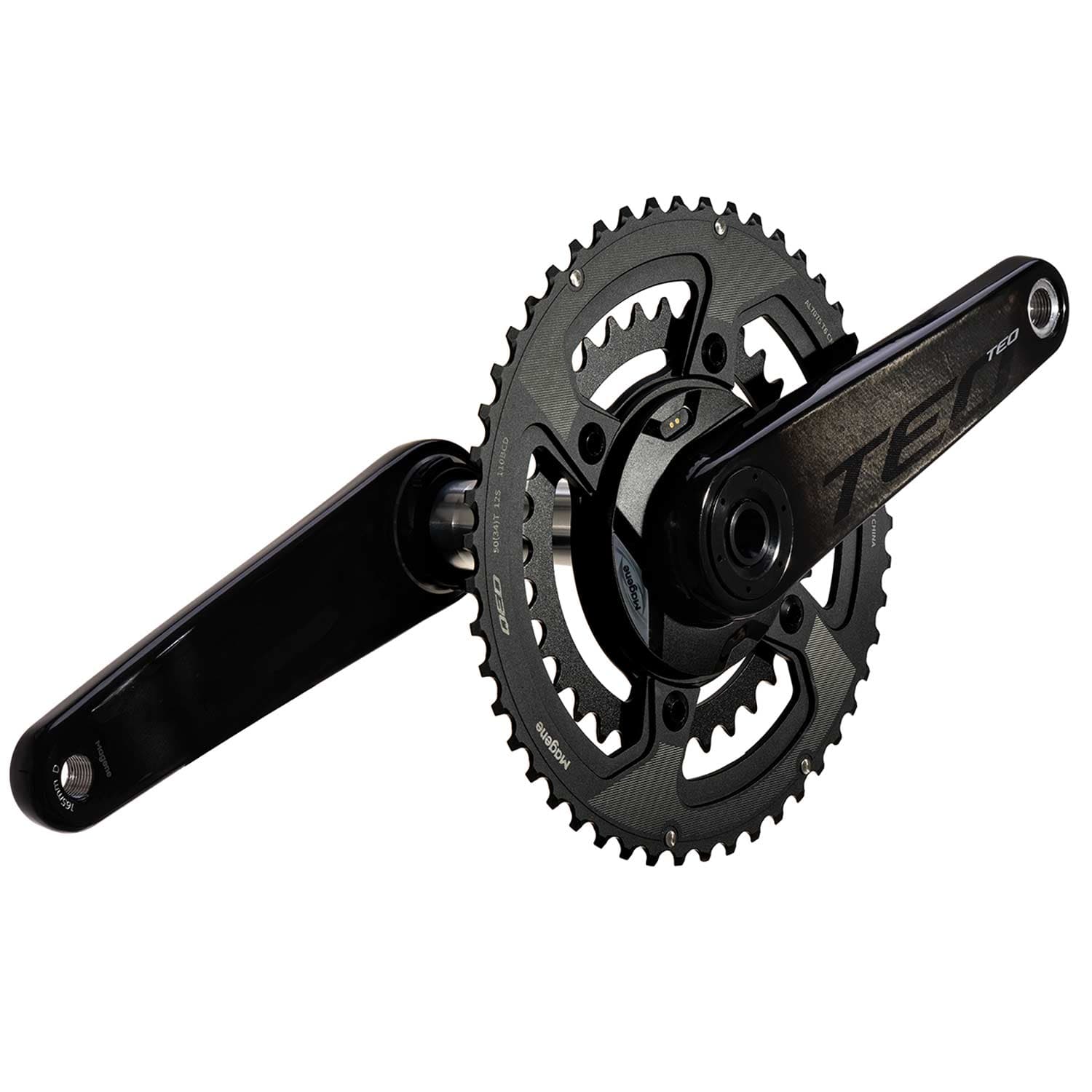 Magene Teo P515 Carbon Power Meter Chainset — detail view 3