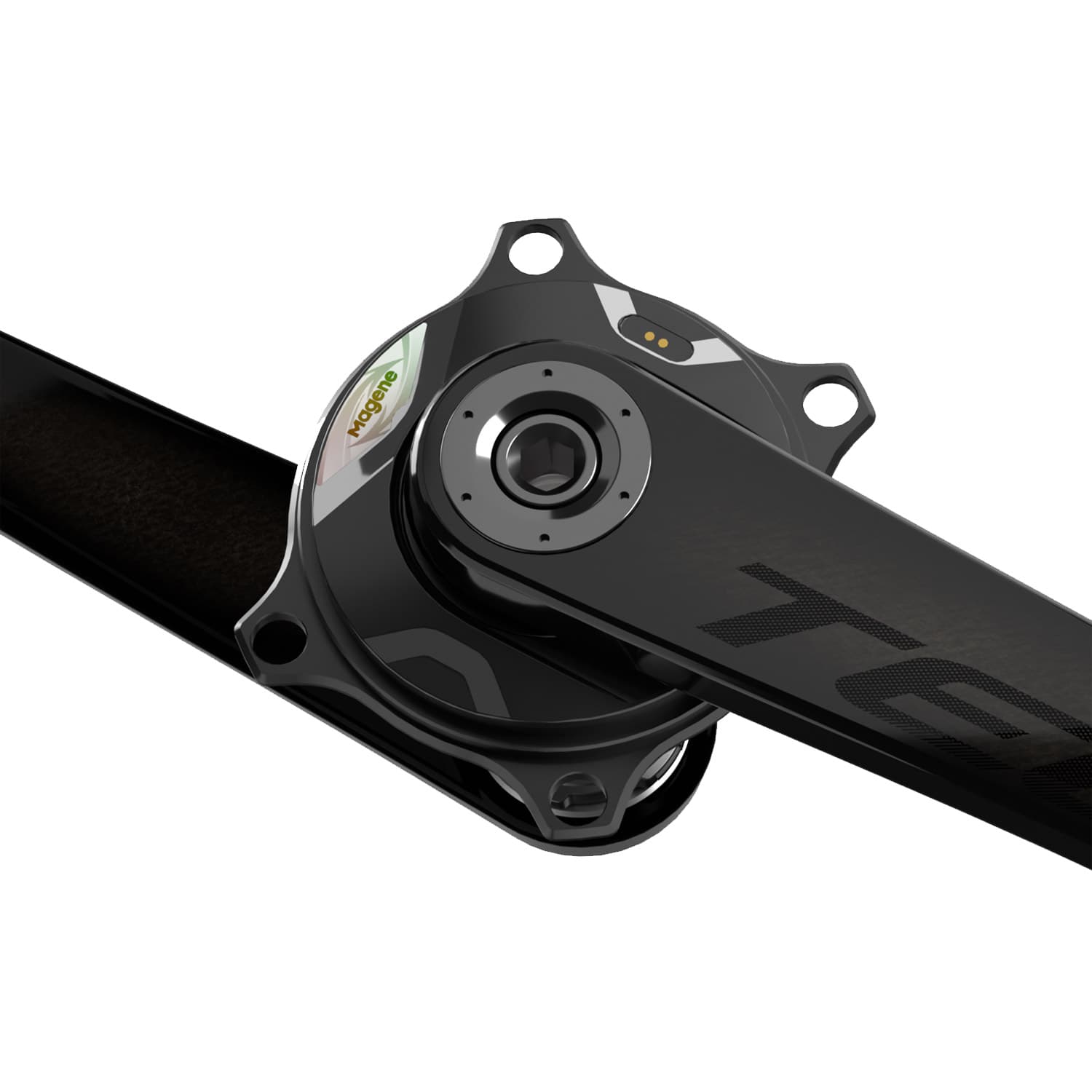 Magene Teo P515 Carbon Power Meter Chainset — detail view 5
